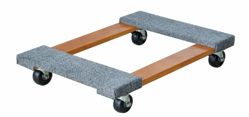 TC4302 wooden-frame furniture dolly with four casters