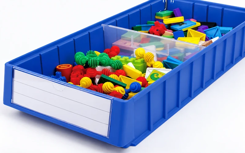 Separated picking compartments — Partition bins
