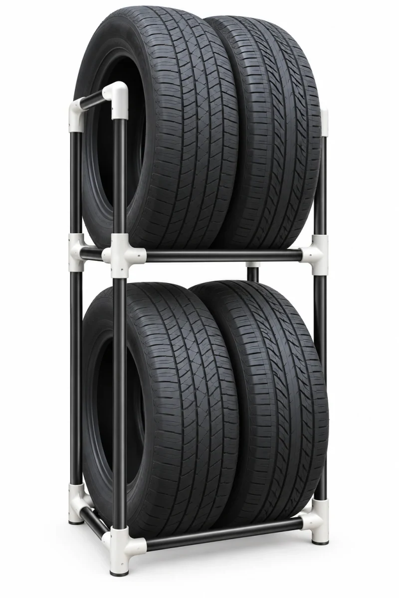 Tire storage racks & stands, TI-045 reference configuration